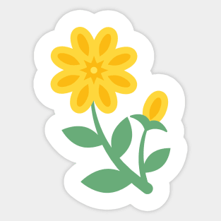 Cute Colorful Daisy Sticker